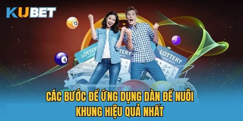Các bước để ứng dụng dàn đề nuôi khung hiệu quả nhất